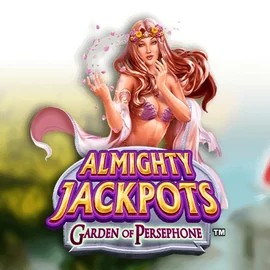 Official Jackpots logo: Almighty Jackpots: Garden of Persephone by Novomatic at Casea Casino
